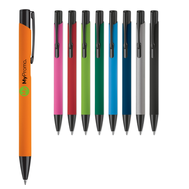 Balpen | Aluminium | Soft touch | Lasergravure mogelijk